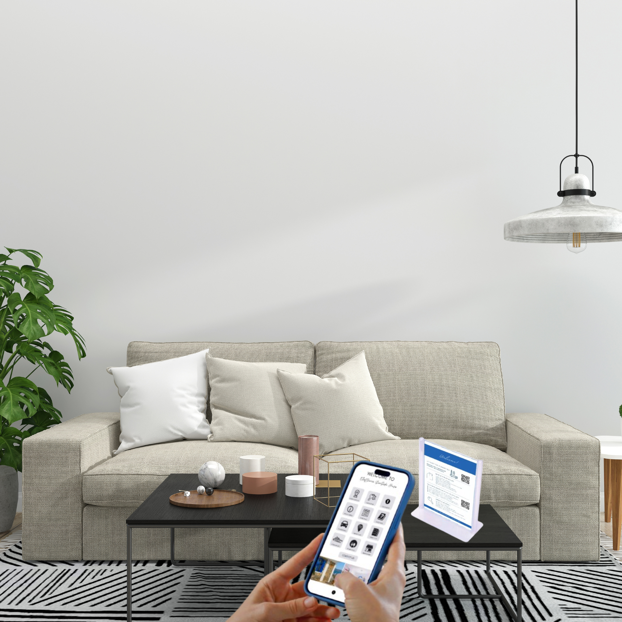 Εσωτερικά stand με πληροφορίες & QR integration - Image 3